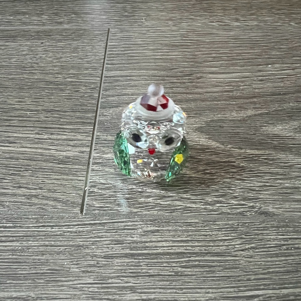 Swarovski Crystal Owl Figurine